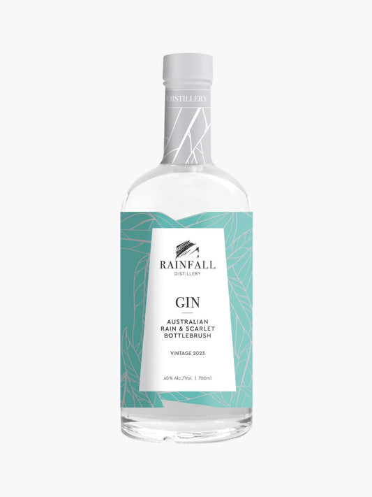 Rainfall Distillery Gin infused with Australian Rain & Scarlett Bottlebrush