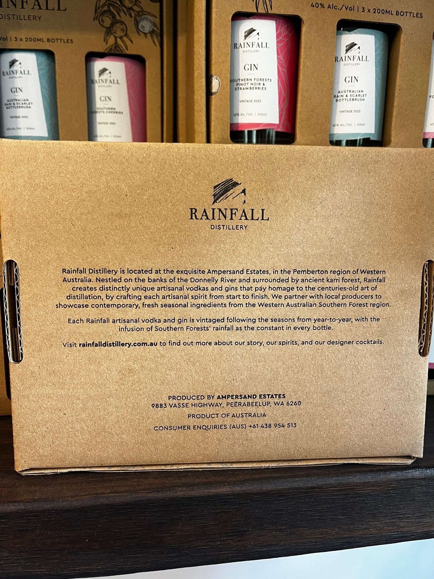 Rainfall Distillery Gin Gift Set